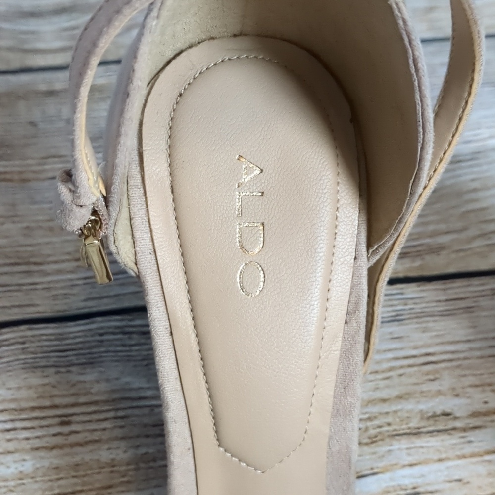 Aldo pink high heel shoes size 7 - Picture 2 of 10